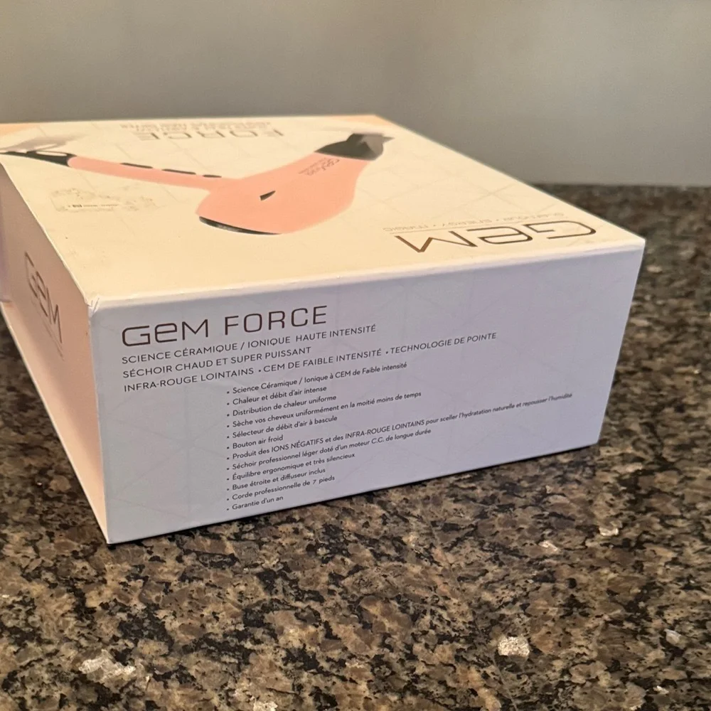 Magic GEM Force Pink Hair Dryer NWT pink